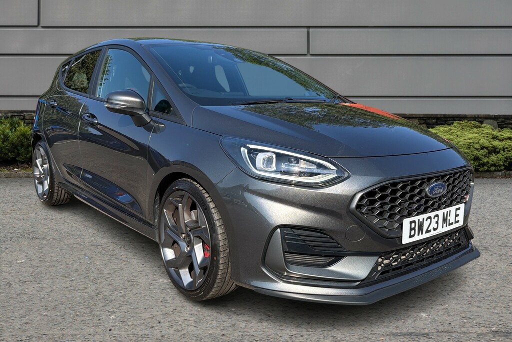 Ford Fiesta Fiesta 1.0 Ecoboost Hbd Mhev 125 St-line X Aut Silver #1