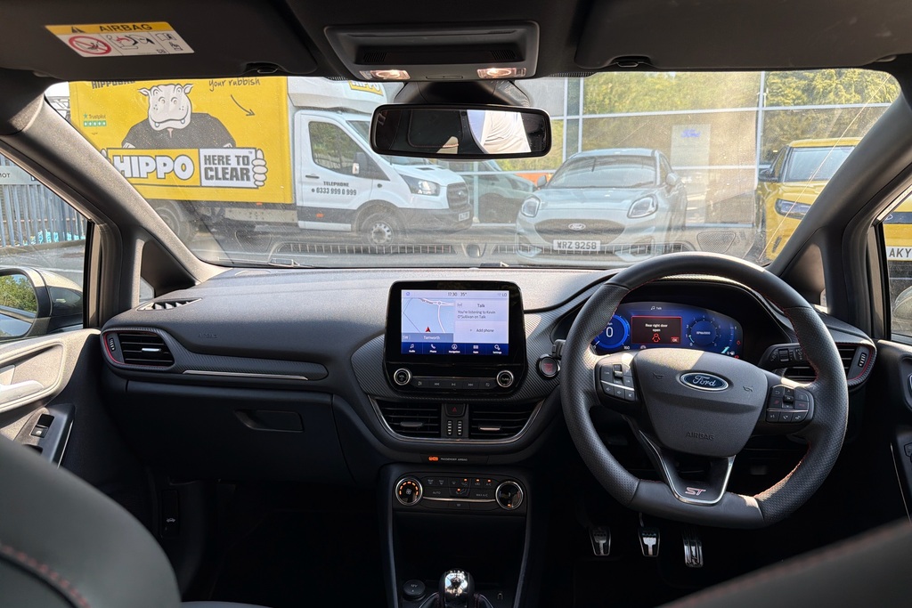 Ford Fiesta Fiesta 1.0 Ecoboost Hbd Mhev 125 St-line X Aut Silver #3