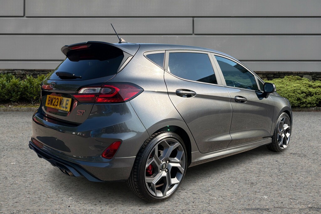 Ford Fiesta Fiesta 1.0 Ecoboost Hbd Mhev 125 St-line X Aut Silver #5