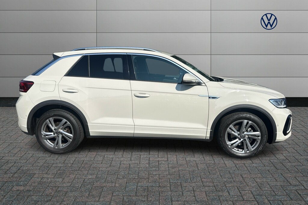 Volkswagen T-Roc 1.5 Tsi R-line Dsg Grey #4