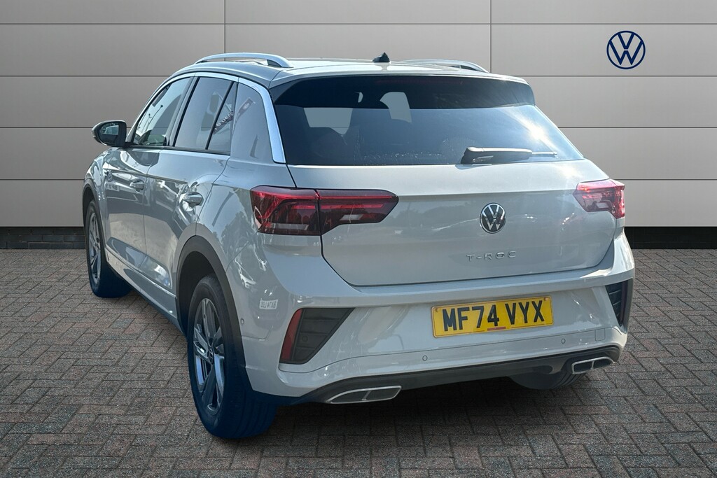 Volkswagen T-Roc 1.5 Tsi R-line Dsg Grey #3