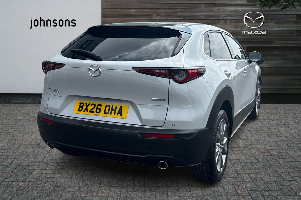 Mazda CX-30 2.5 E-skyactiv G Mhev 140 Exclusive-line White #5
