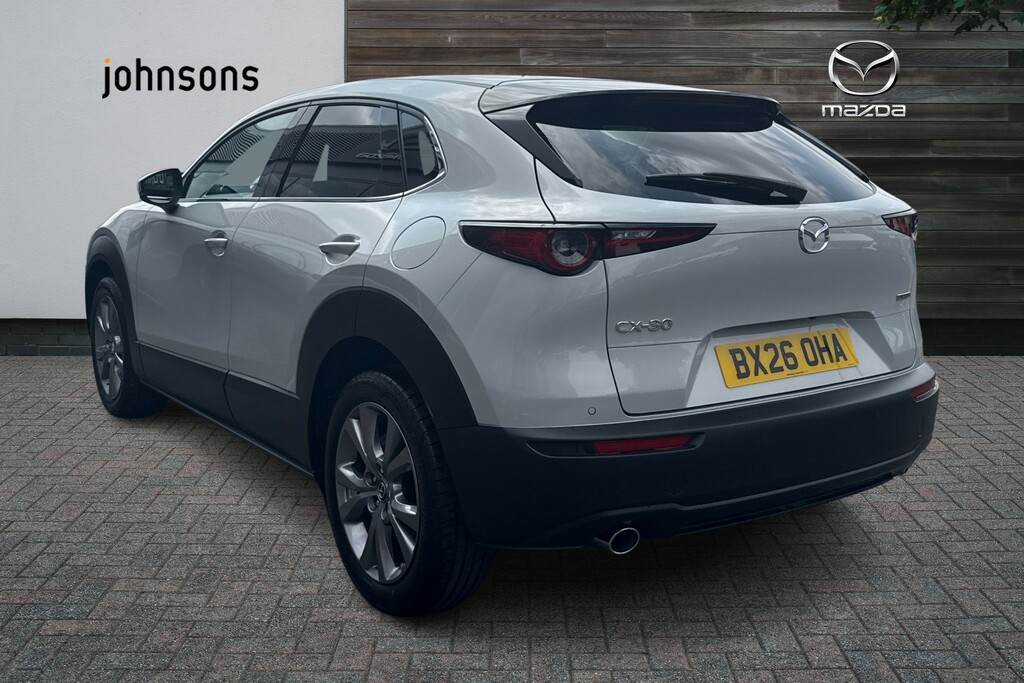 Mazda CX-30 2.5 E-skyactiv G Mhev 140 Exclusive-line White #2