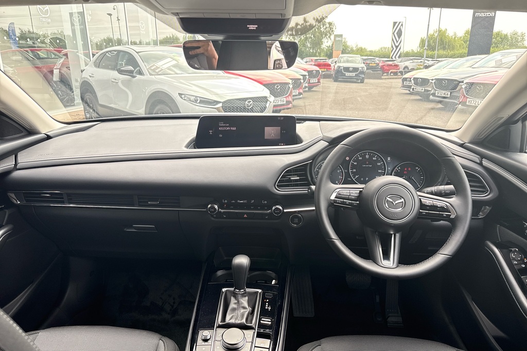 Mazda CX-30 2.5 E-skyactiv G Mhev 140 Exclusive-line White #3