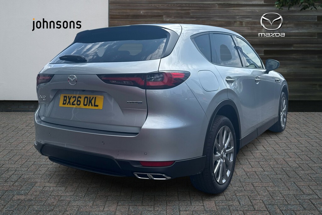 Mazda CX-60 2.5 Phev Exclusive-line Silver #5