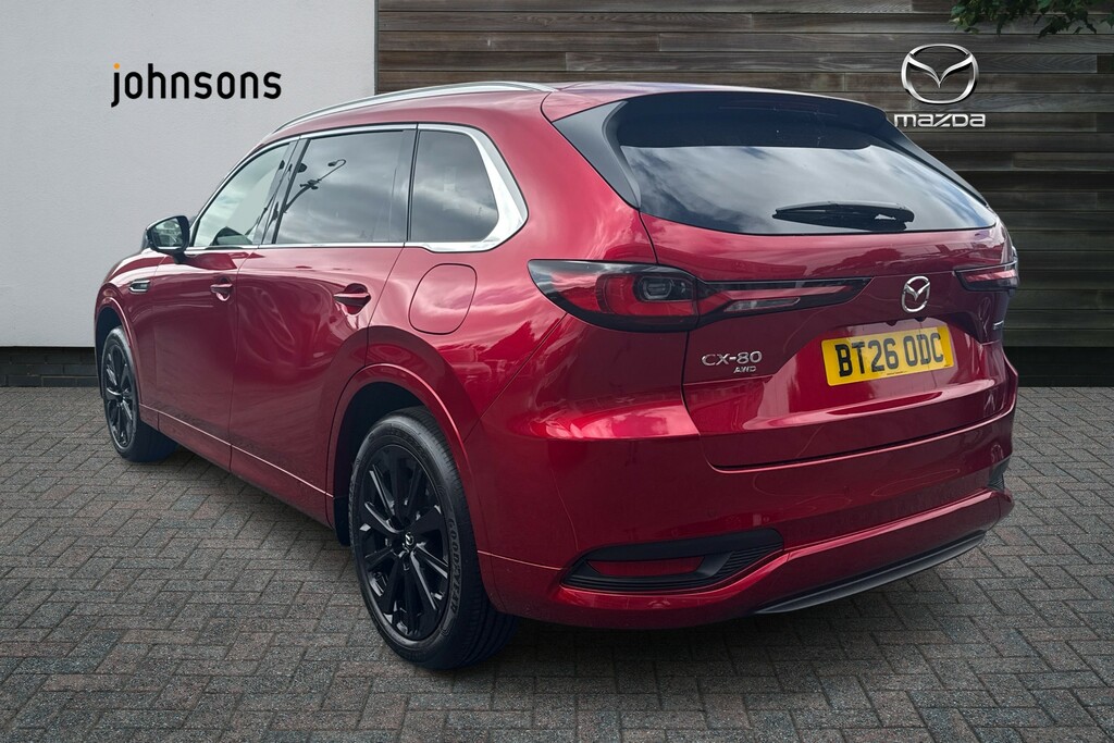 Mazda CX-80 2.5 Phev Homura Plus Awd Convdappan Red #2