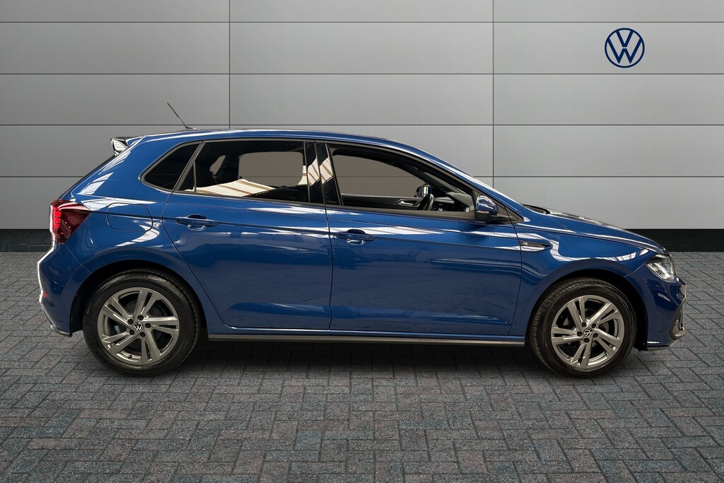 Volkswagen Polo 1.0 Tsi R-line FD23UUS Blue #4