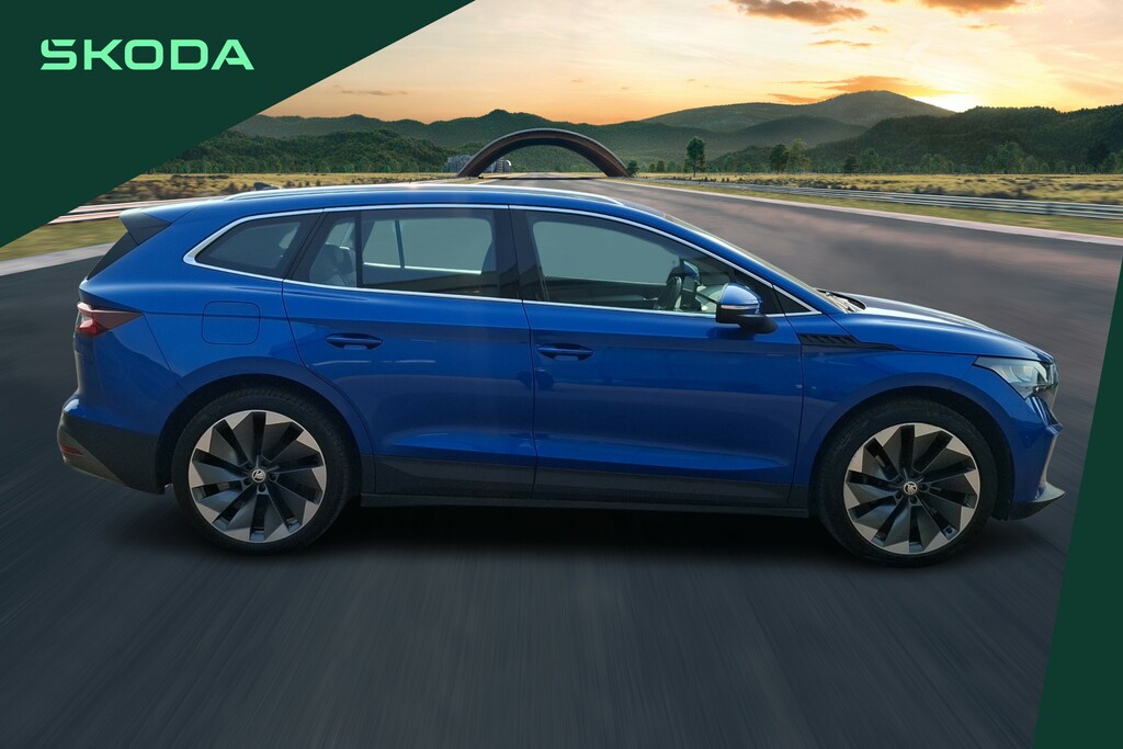 Skoda ENYAQ 150Kw 80 Ecosuite 82Kwh 125Kw HY23UHK Blue #4