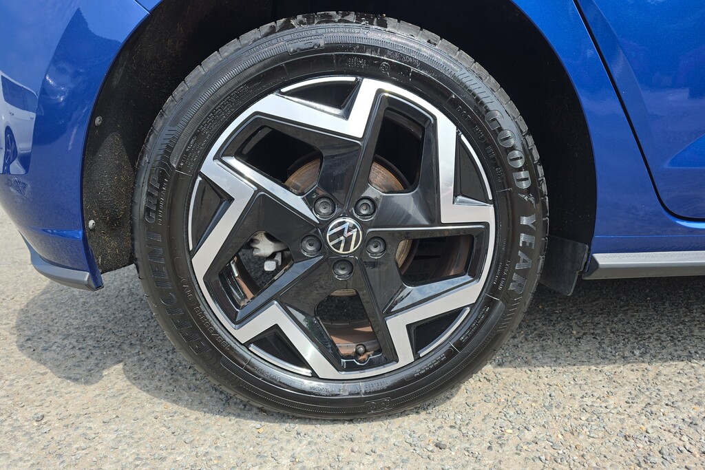 Volkswagen Polo 1.0 Tsi 115 R-line Dsg DK75YPW Blue #5