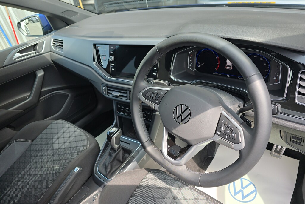 Volkswagen Polo 1.0 Tsi 115 R-line Dsg DK75YPW Blue #6