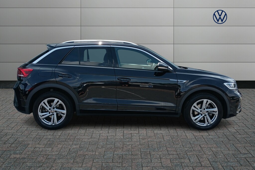 Volkswagen T-Roc 1.5 Tsi R-line Dsg MT74VPX Black #4