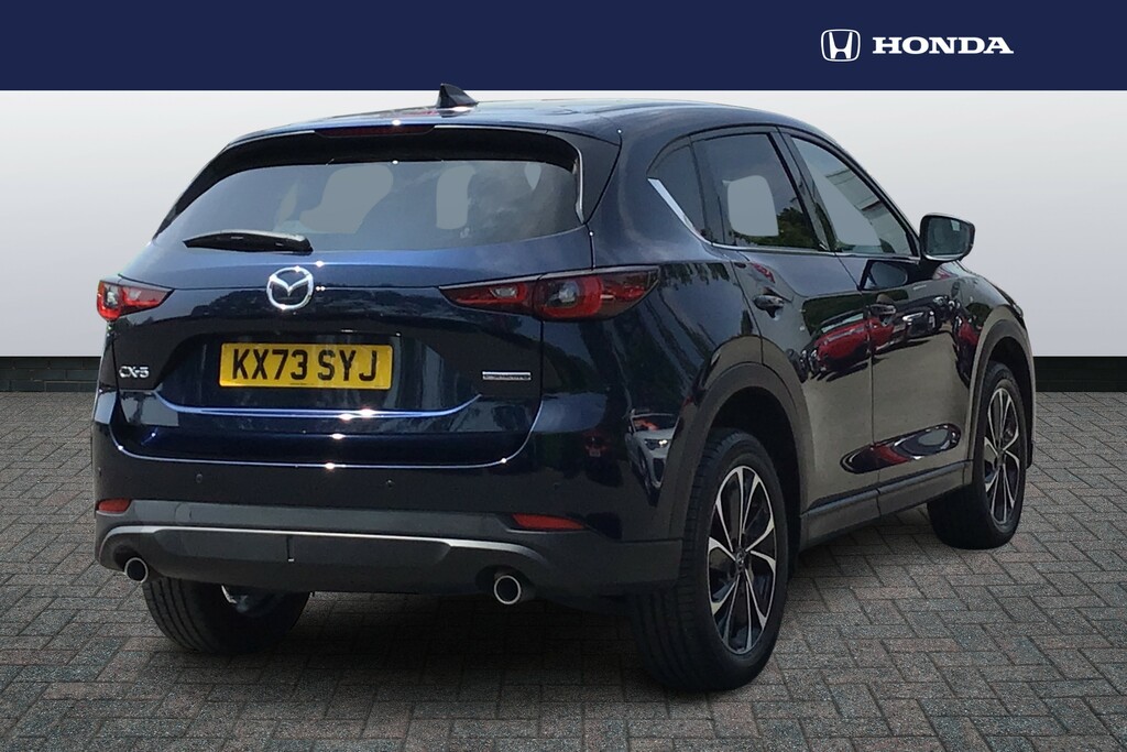 Mazda CX-5 2.0 E-skyactiv G Mhev Exclusive-line KX73SYJ Blue #5