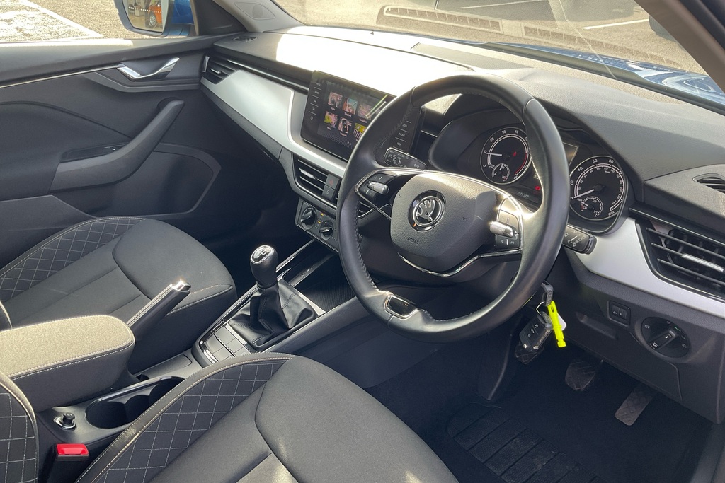 Skoda Kamiq 1.0 Tsi 95 Se Drive Blue #6
