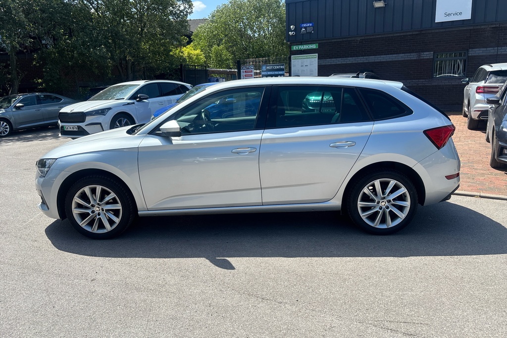 Skoda Scala Hatchback Blue #10