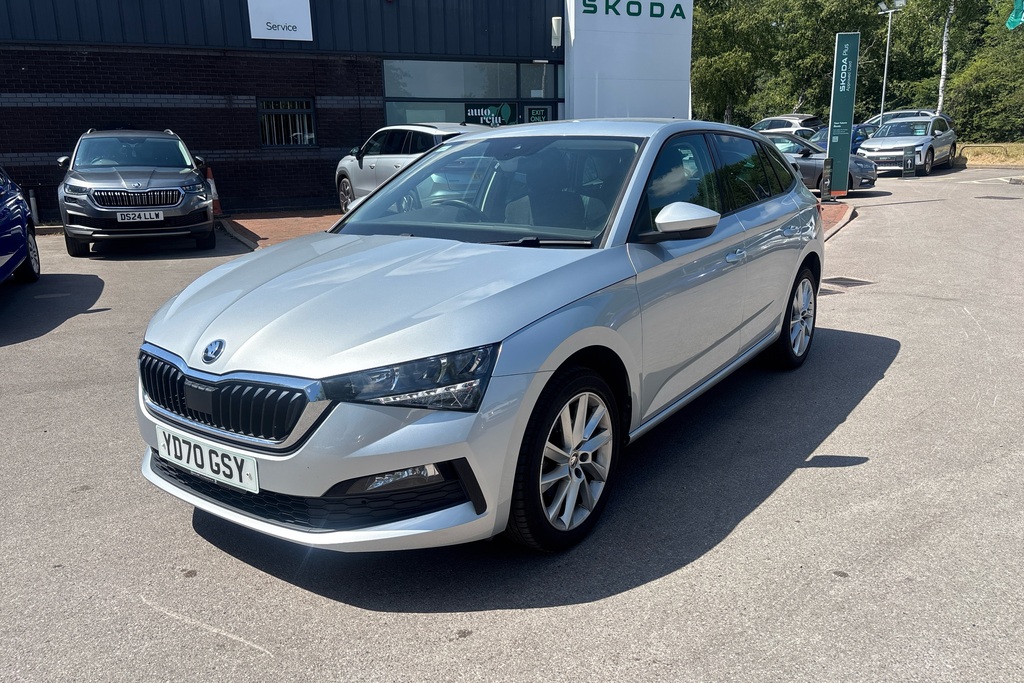 Skoda Scala Hatchback Blue #8