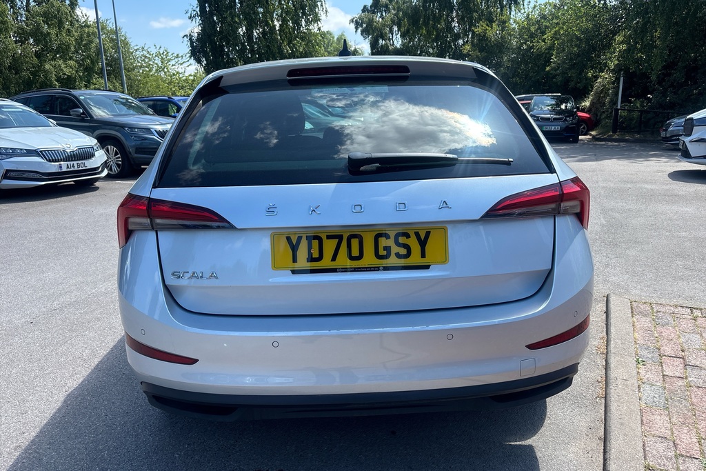 Skoda Scala Hatchback Blue #13