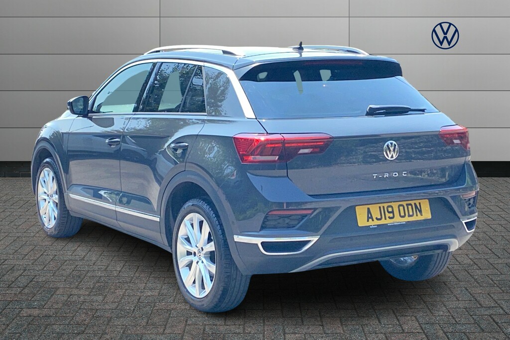 Volkswagen T-Roc 1.6 Tdi Sel AJ19ODN Grey #3