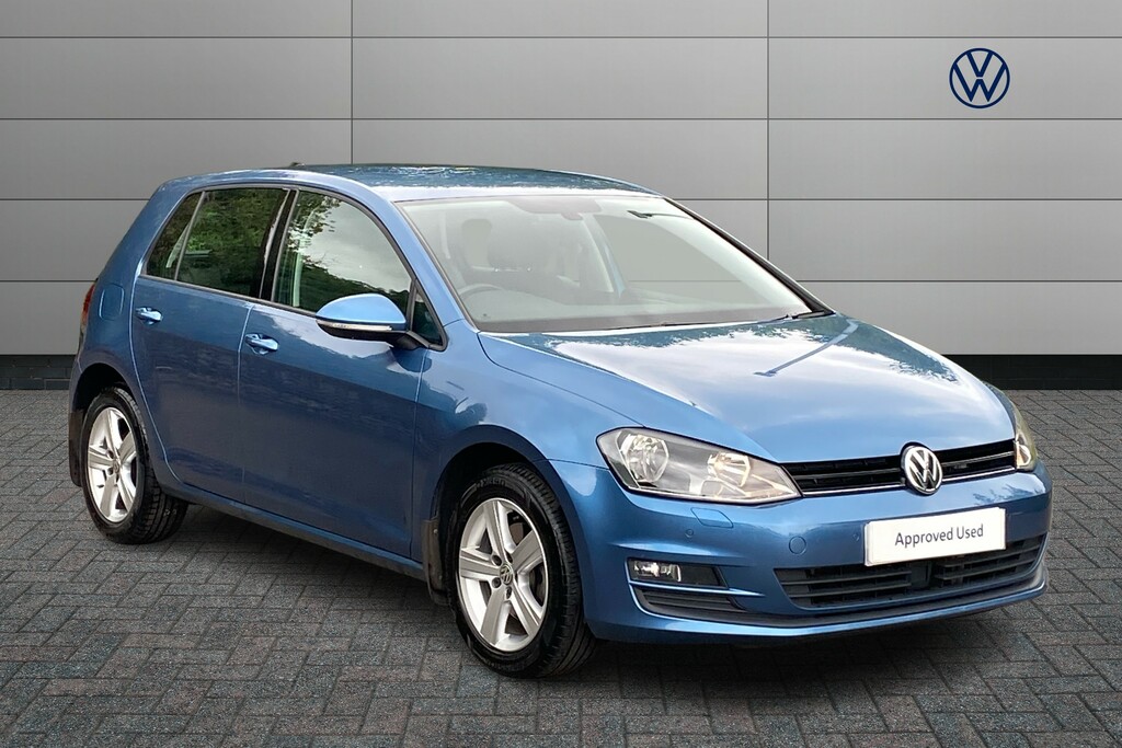 Volkswagen Golf 2.0 Tdi Match Edition Dsg Blue