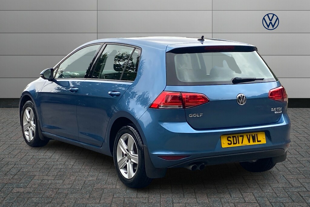 Volkswagen Golf 2.0 Tdi Match Edition Dsg Blue #3