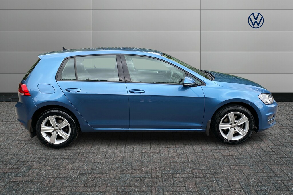 Volkswagen Golf 2.0 Tdi Match Edition Dsg Blue #4