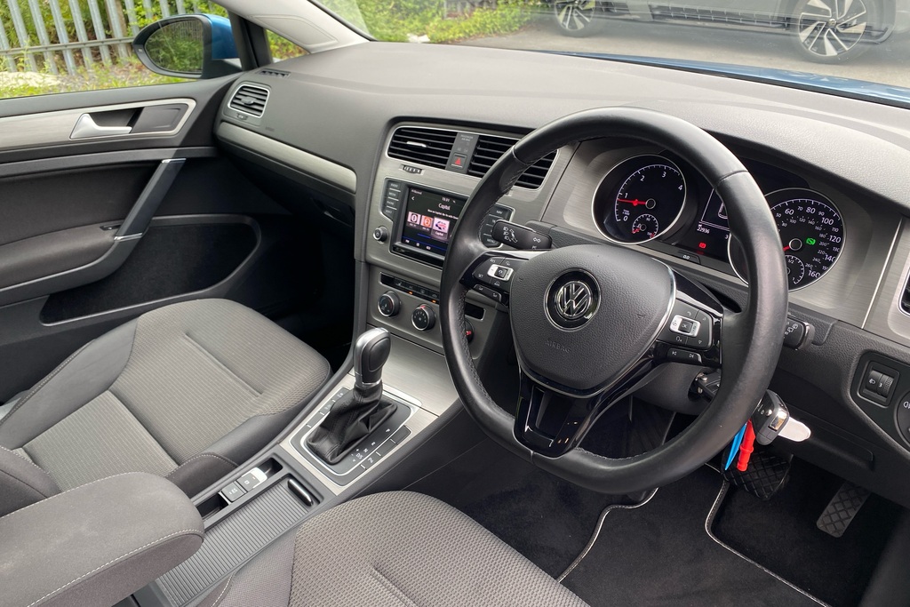 Volkswagen Golf 2.0 Tdi Match Edition Dsg Blue #6