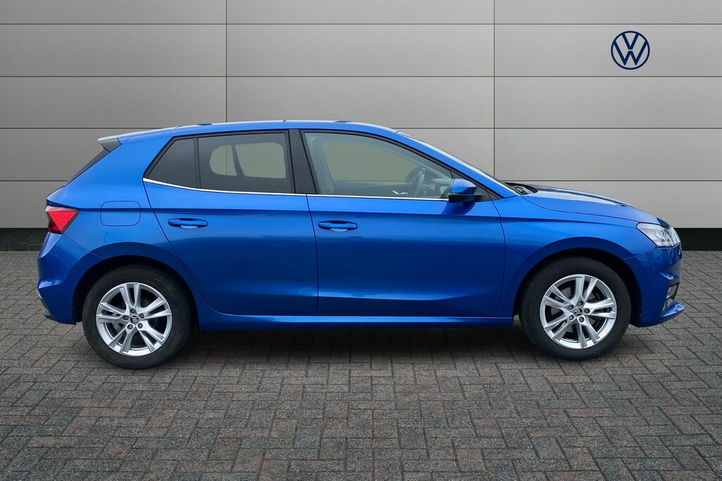 Skoda Fabia 1.5 Tsi 150 Se L Dsg Blue #4