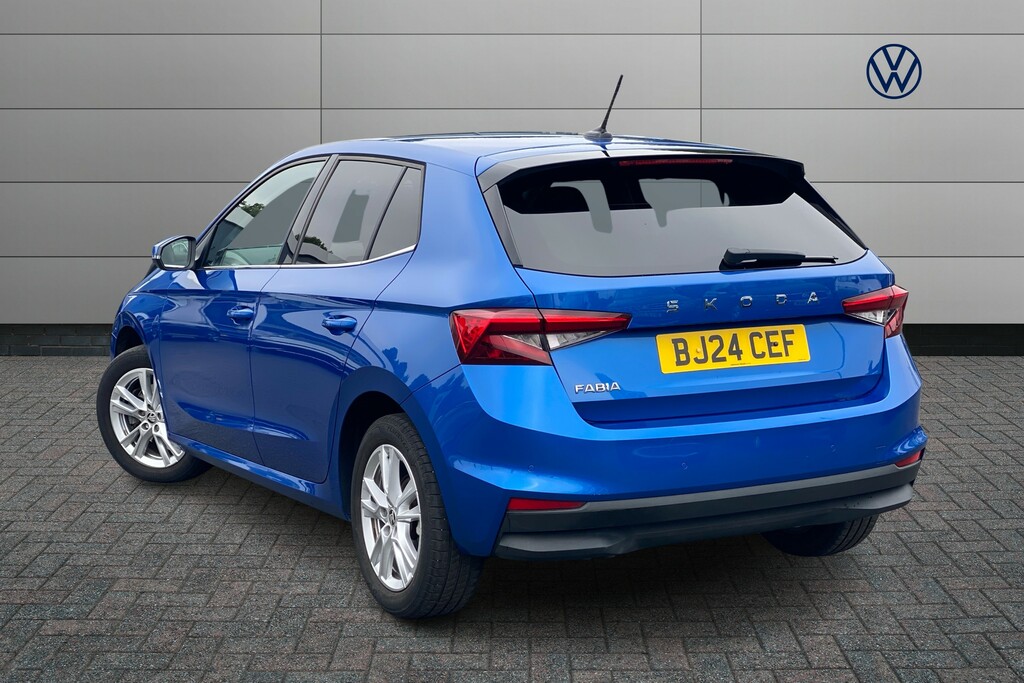 Skoda Fabia 1.5 Tsi 150 Se L Dsg Blue #3