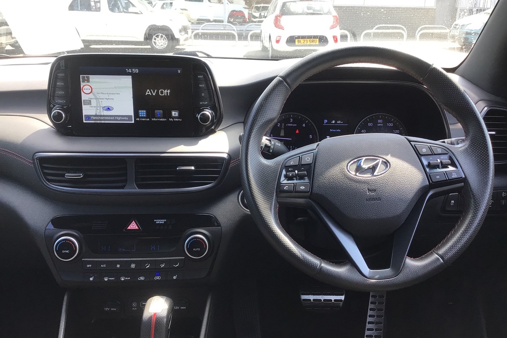 Hyundai Tucson Crdi N Line Mhev SH70VKS Red #3