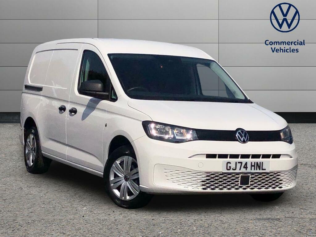 Volkswagen Caddy Maxi 2.0 Tdi 102Ps Commerce Plus Van Tech Pack White