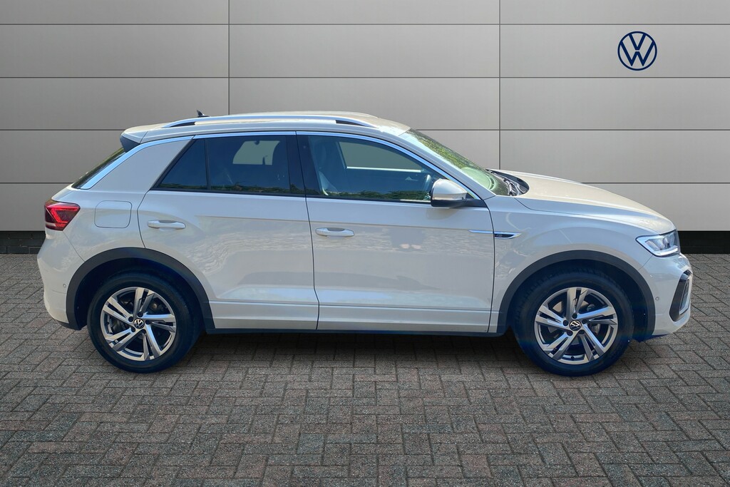 Volkswagen T-Roc 1.5 Tsi R-line Dsg MK74EBJ Grey #4