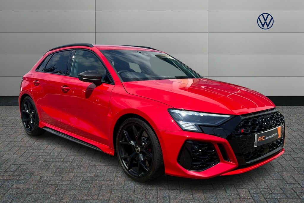 Audi RS3 Rs 3 Tfsi Quattro Carbon Black S Tronic Red