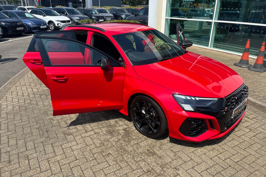 Audi RS3 Hatchback Black #47