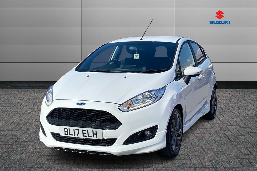 Ford Fiesta 1.0 Ecoboost St-line BL17ELH White #4