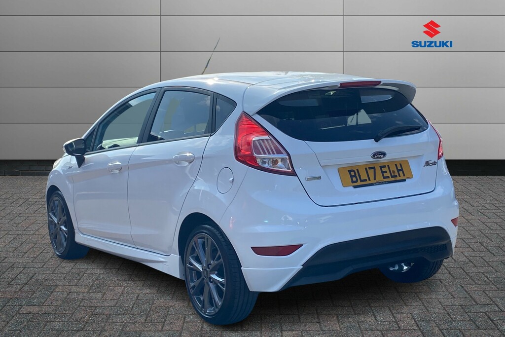Ford Fiesta 1.0 Ecoboost St-line BL17ELH White #2