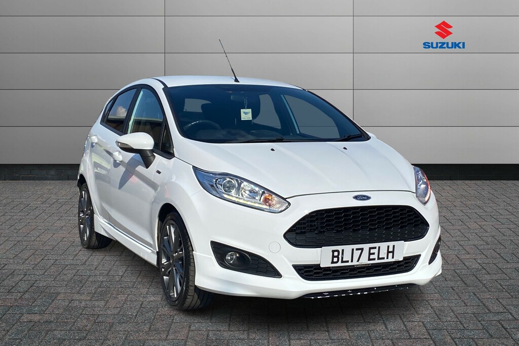 Ford Fiesta 1.0 Ecoboost St-line White