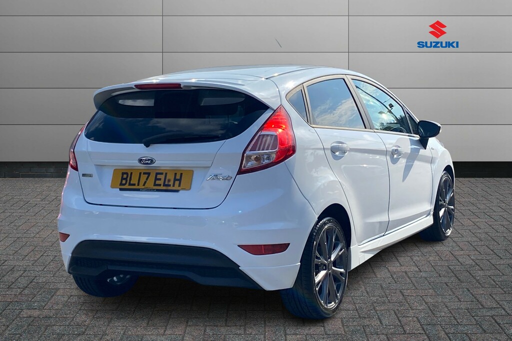 Ford Fiesta 1.0 Ecoboost St-line BL17ELH White #5