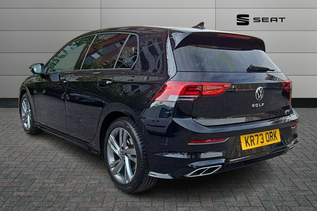 Volkswagen Golf 1.5 Etsi 150 R-line Dsg KR73ORK Black #3