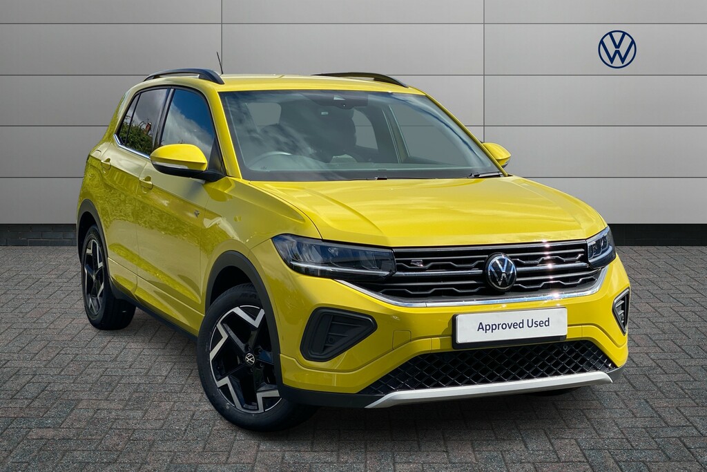 Volkswagen T-Cross 1.5 Tsi R-line Dsg Yellow