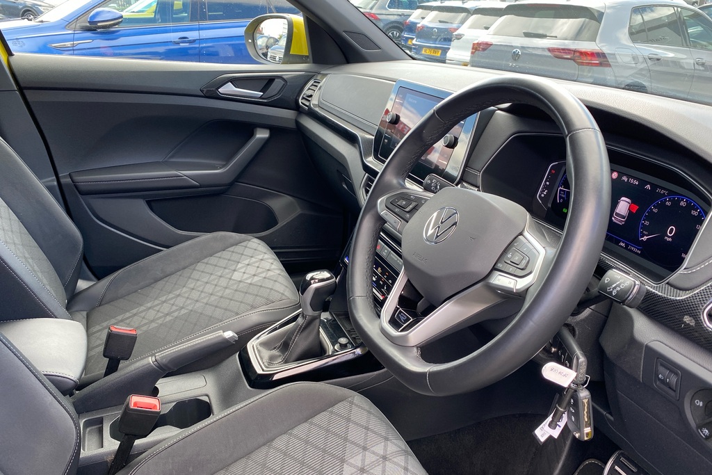 Volkswagen T-Cross 1.5 Tsi R-line Dsg DP74UCB Yellow #6