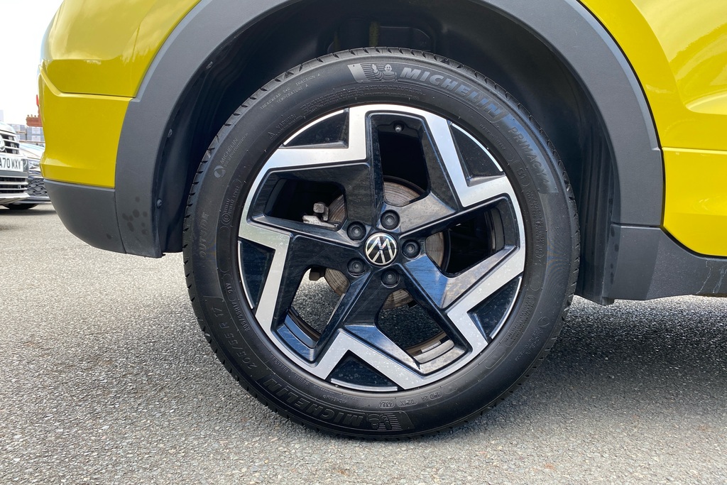 Volkswagen T-Cross 1.5 Tsi R-line Dsg DP74UCB Yellow #5
