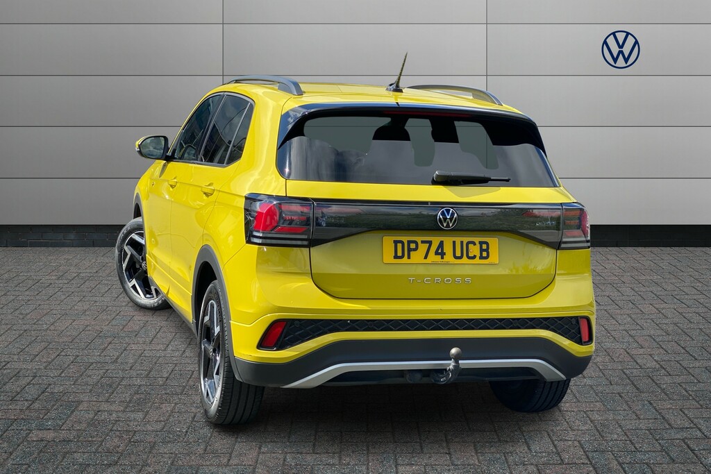 Volkswagen T-Cross 1.5 Tsi R-line Dsg DP74UCB Yellow #3