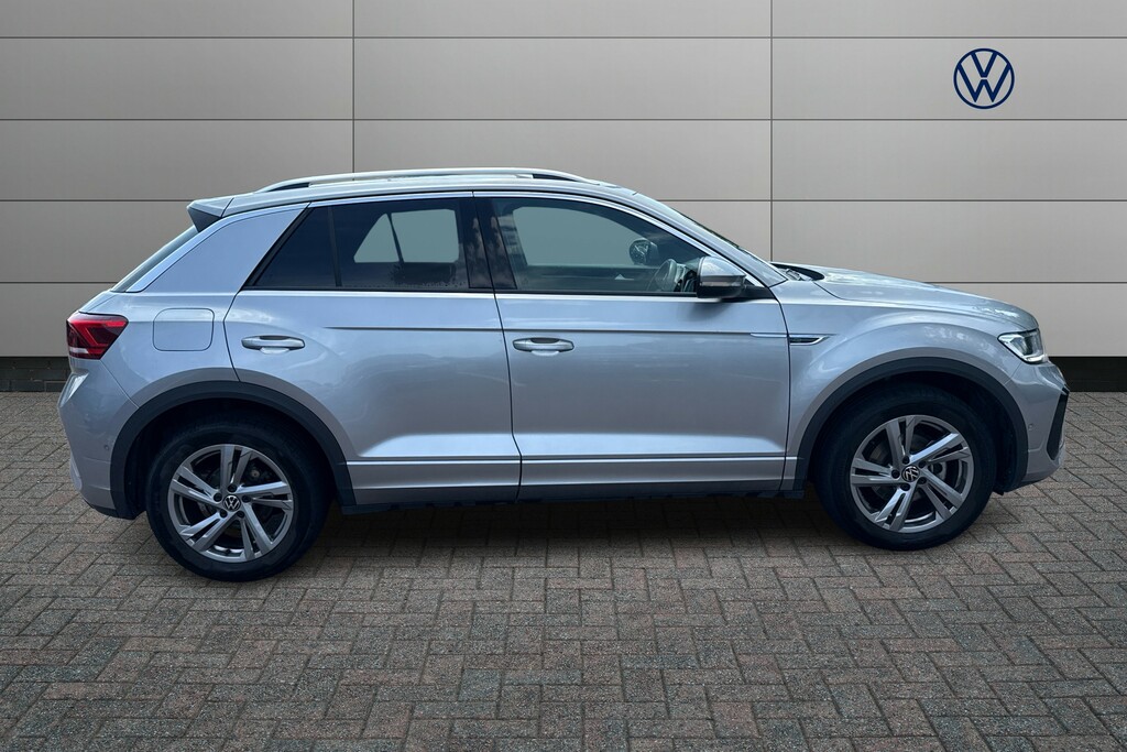 Volkswagen T-Roc 1.5 Tsi R-line Dsg BG74RUC Silver #4