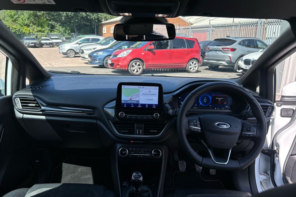 Ford Fiesta St-line X Edition YC72NNX White #4
