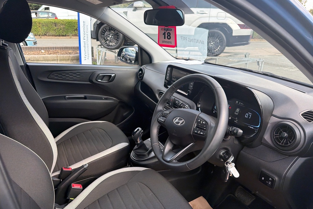 Hyundai I10 Advance Blue #6