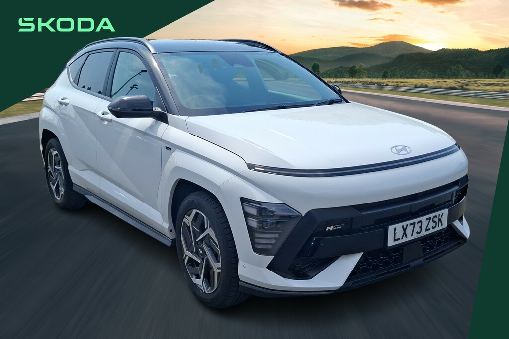 Hyundai Kona 1.6 Gdi Hybrid N Line S Dct White