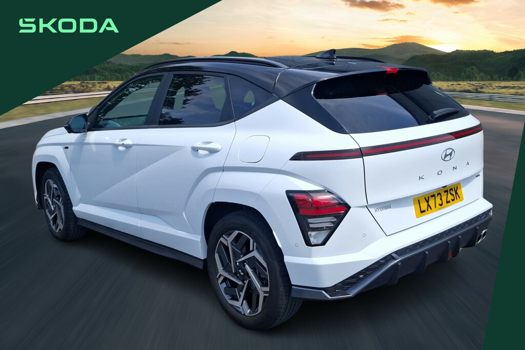 Hyundai Kona 1.6 Gdi Hybrid N Line S Dct White #3