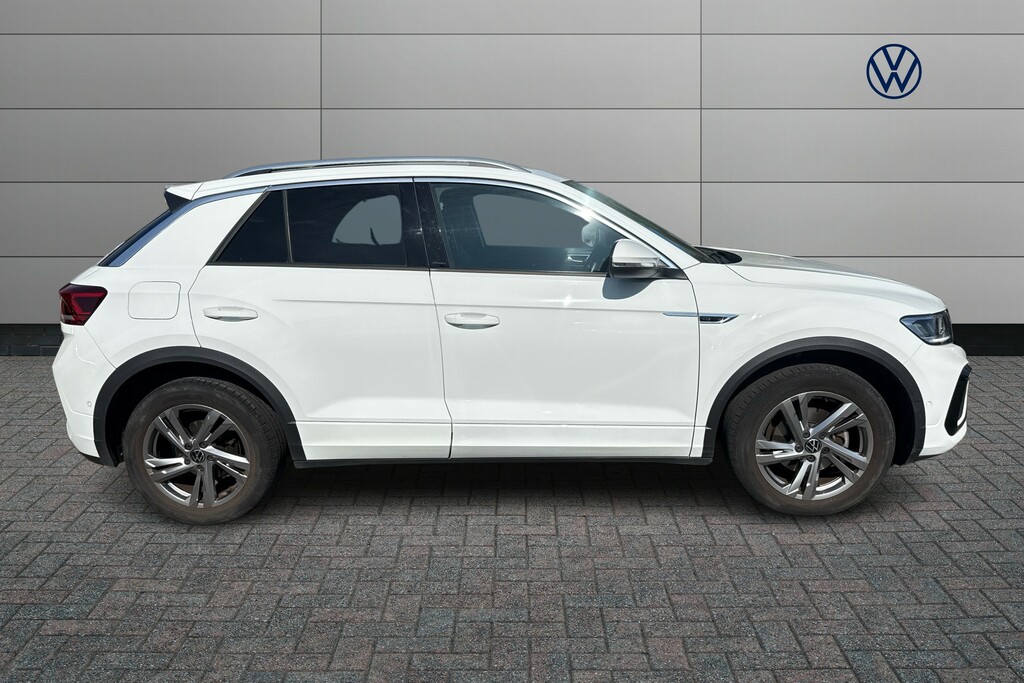 Volkswagen T-Roc 1.5 Tsi R-line BW23SYP White #4
