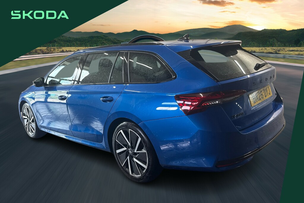 Skoda Octavia 1.5 Tsi 150 E-tec Sportline Dsg BN26DYJ Blue #3
