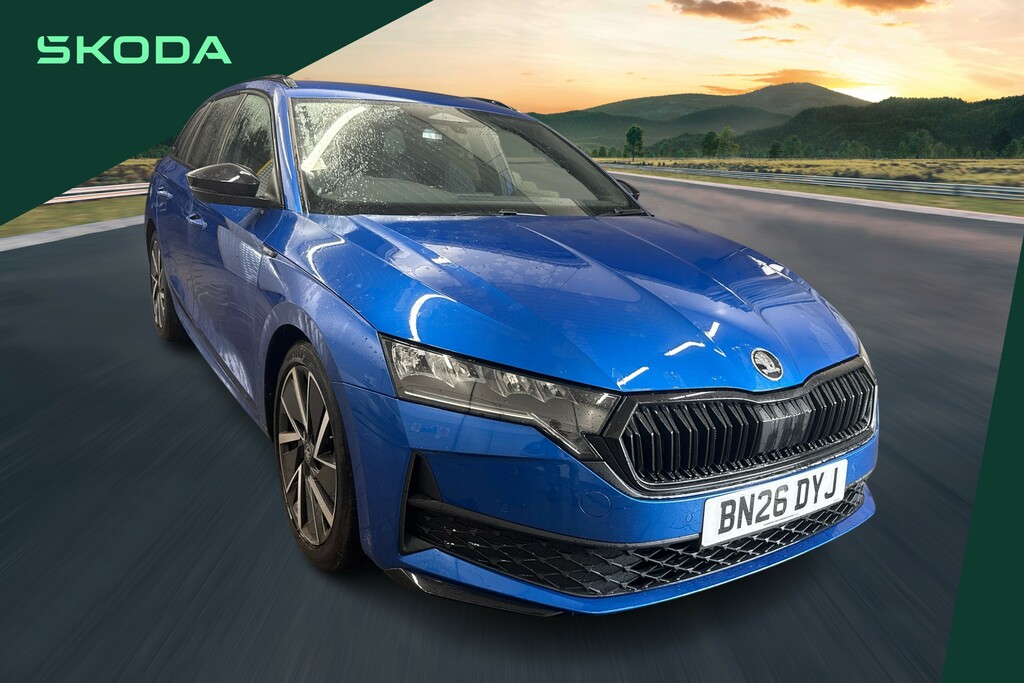 Skoda Octavia 1.5 Tsi 150 E-tec Sportline Dsg BN26DYJ Blue