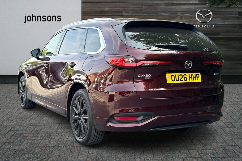 Mazda CX-80 2.5 Phev Homura Awd Red #2